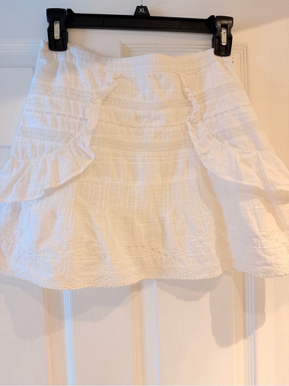 LoveShackFancy Ruffle mini skirt 4